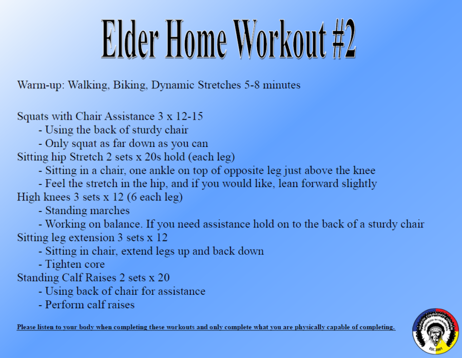 Elder Home Workout 2