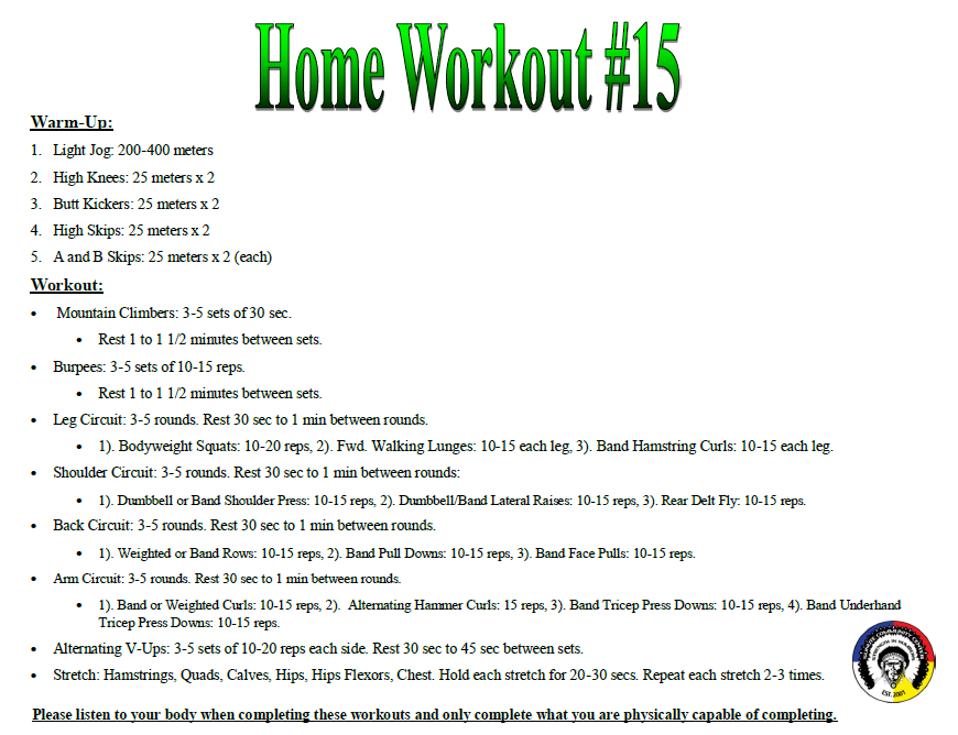 Home Workout 15