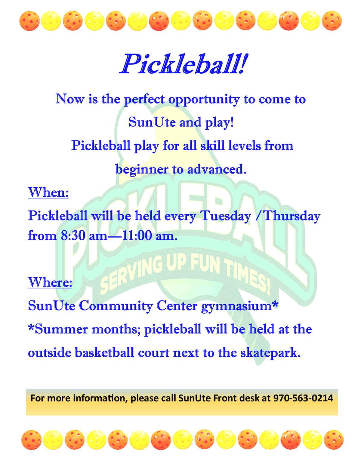 pickleball