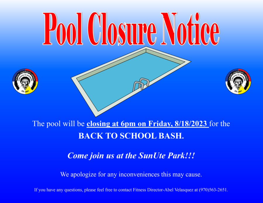 sunute-pool-closure – SunUte Community Center
